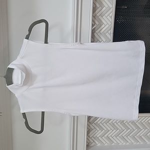Gap XS mock sleeveless cotton turtleneck